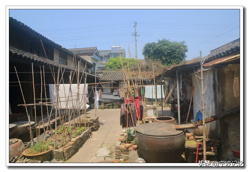 宁波北仑小港布旗岭石屋古村,大碶头古村