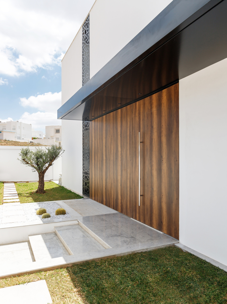 z型现代别墅,突尼斯豪宅