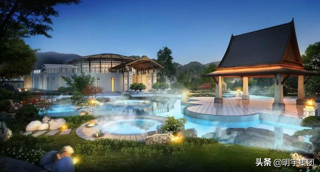 带温泉的小庭院,温泉度假别墅独栋7房价格