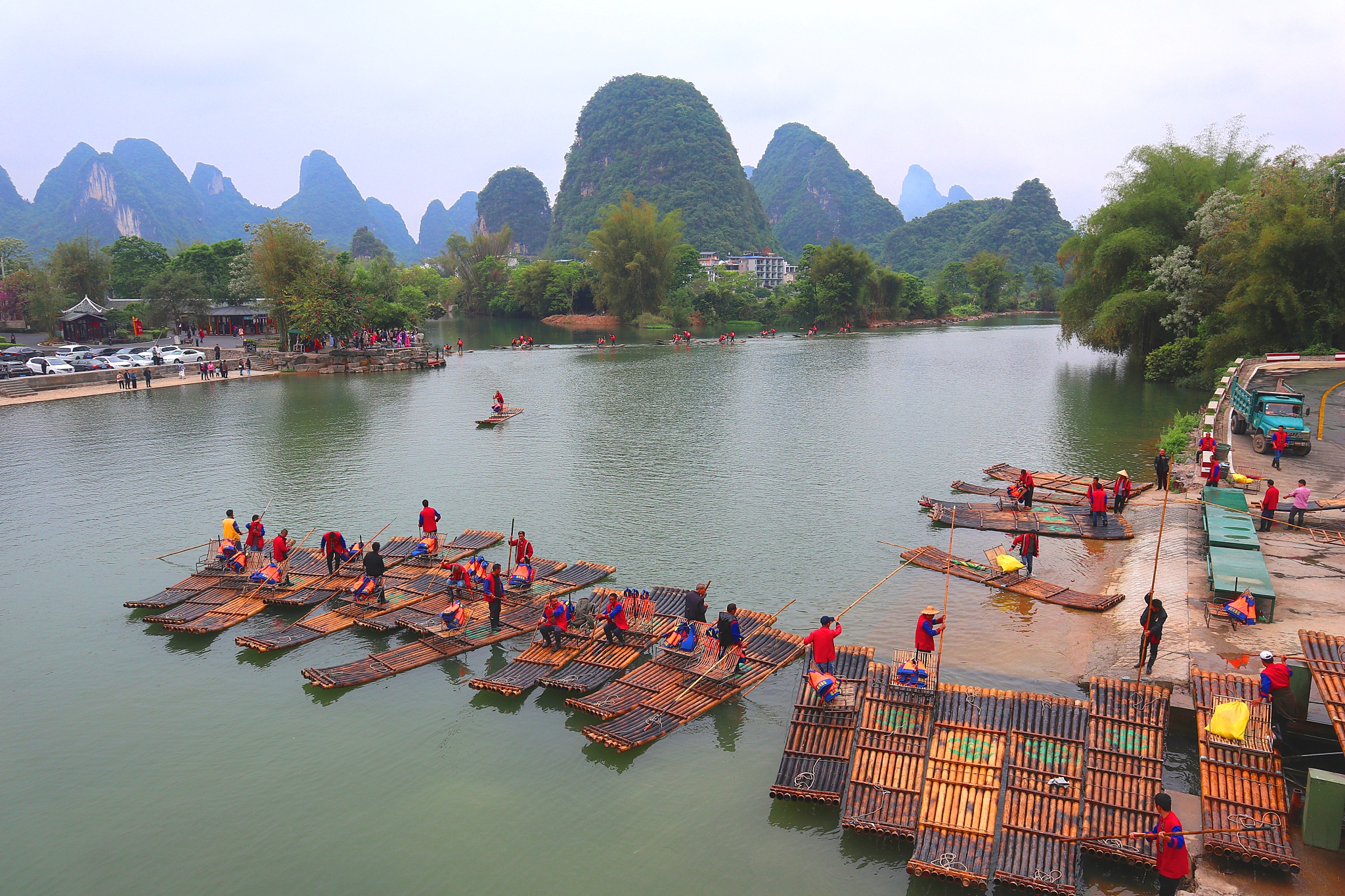 桂林骑行阳朔经典线路,江西骑行桂林阳朔攻略