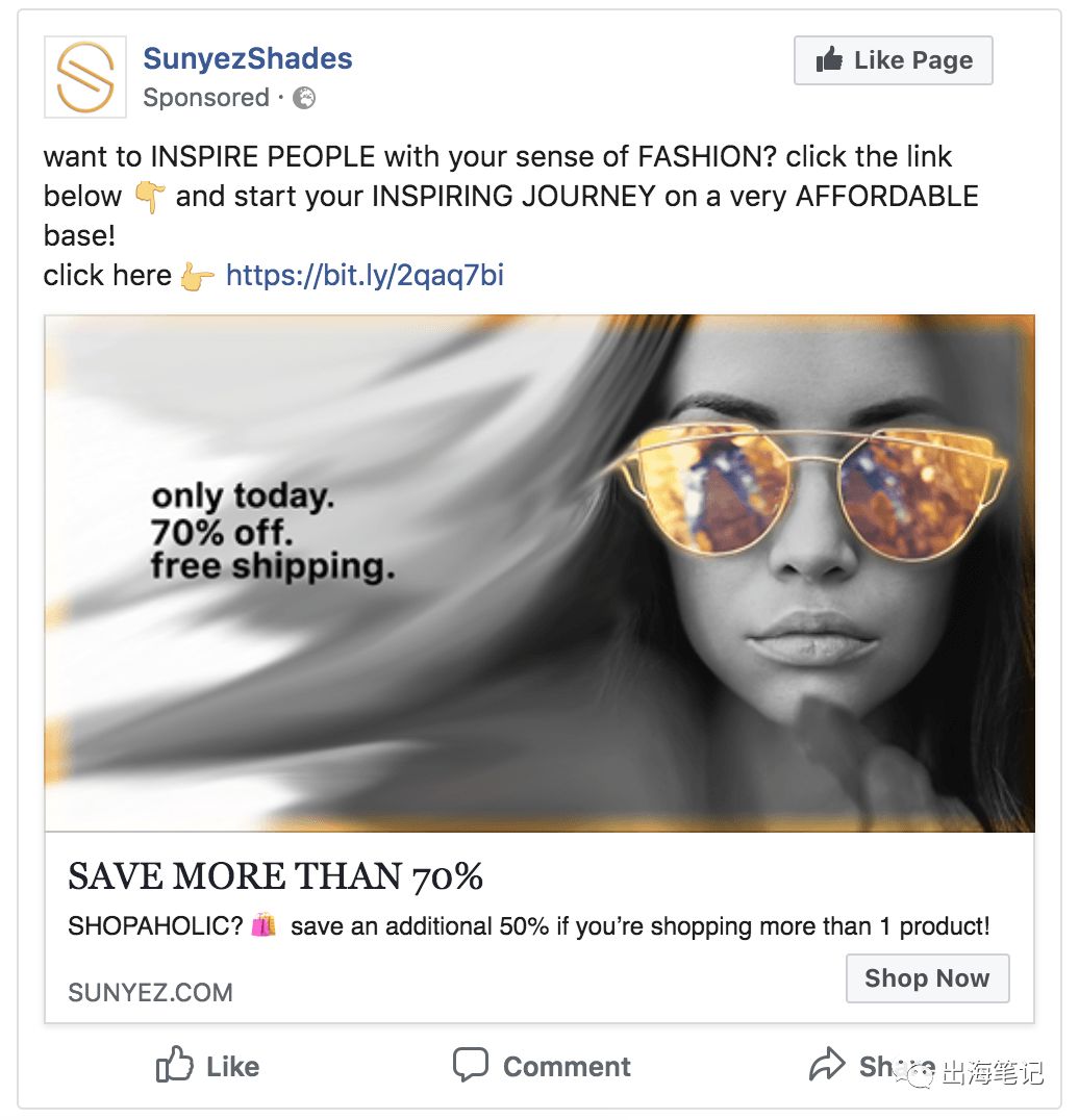 净赚4365美元！Dropshipping卖31天太阳镜，如何做到的丨出海笔记