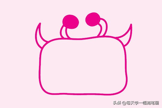 儿童画画教程3-6岁简笔画螃蟹,孤独的小螃蟹简笔画二年级