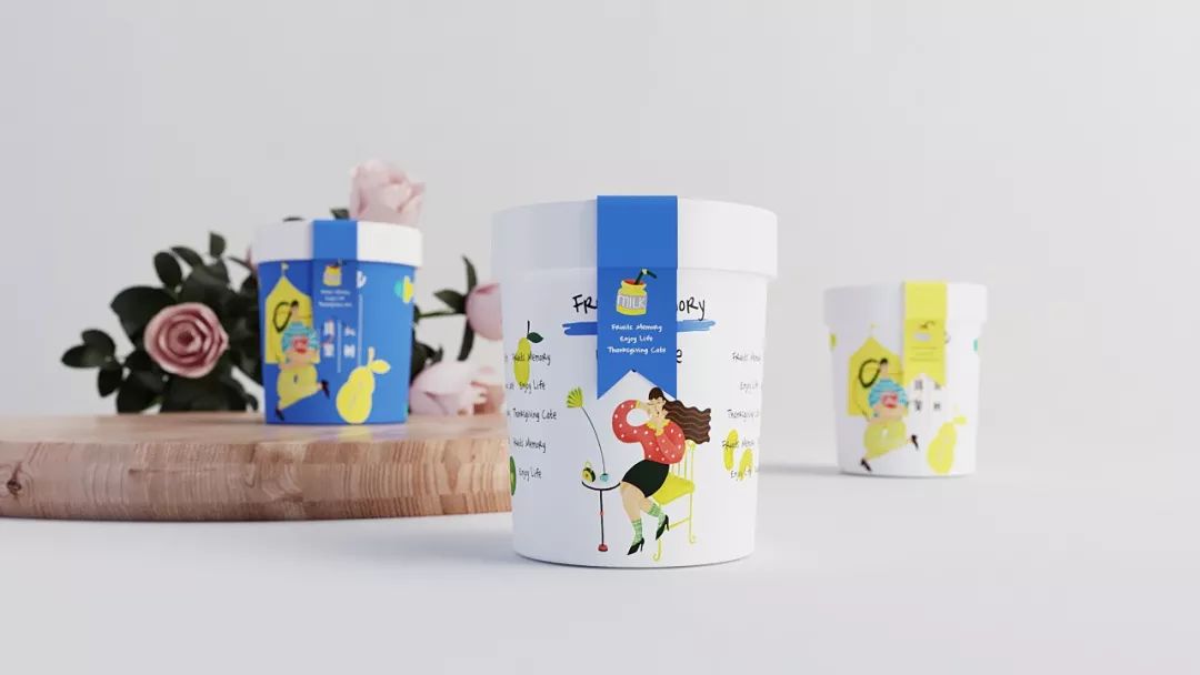 复古酸奶包装设计理念,酸奶产品包装策略