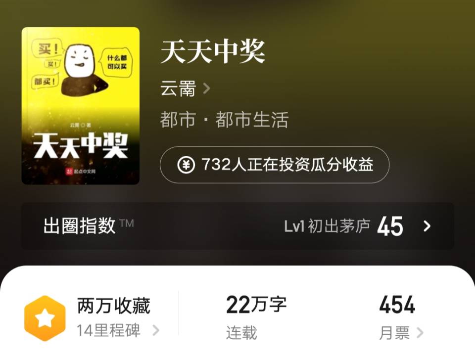 《天天中奖》:盯着太阳看上半个小时,主角真的有了异能