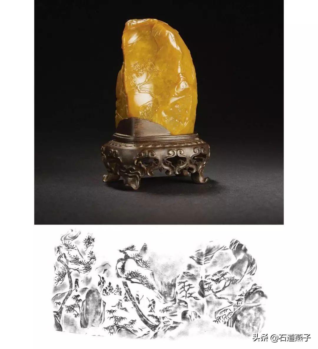 真品田黄及田黄冻石图片大全,天价田黄石及国宝田黄一览