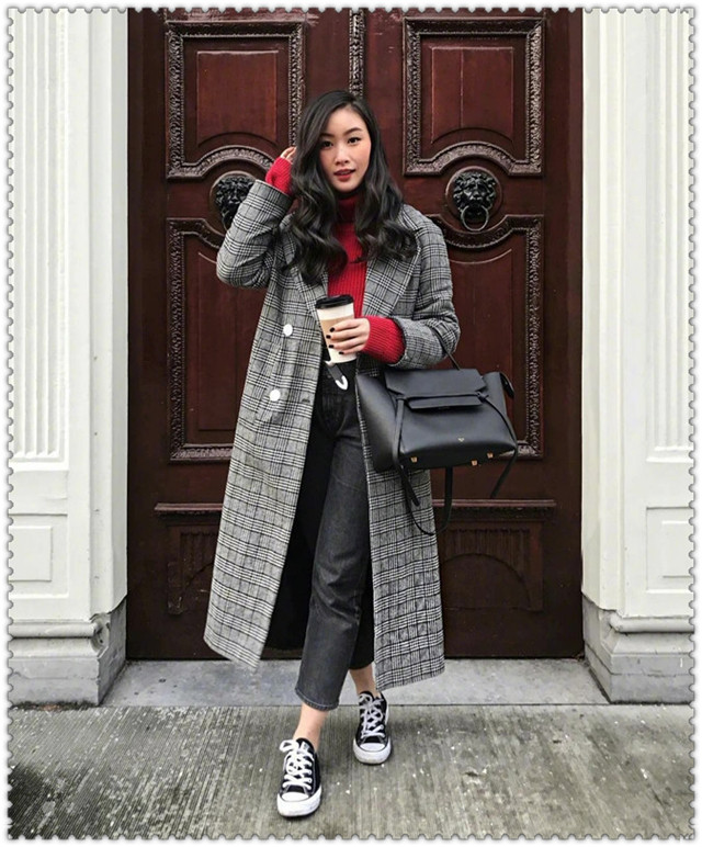 小个子穿搭158教师大衣,小个子穿搭145-150穿搭技巧