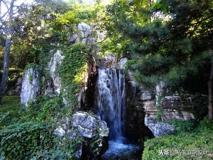 一米宽的阳台怎么设计鱼池假山,上海阳台流水假山鱼池景观设计