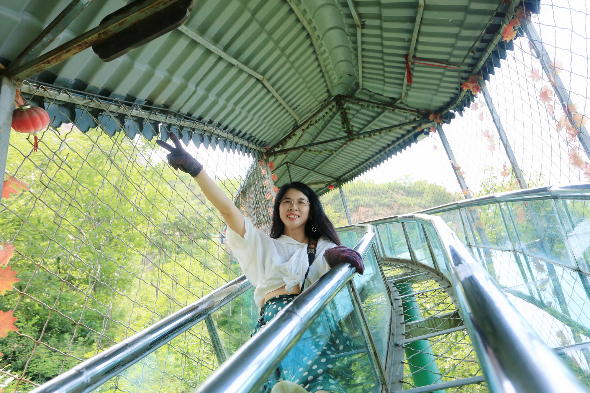 初夏河南,找寻童心,邂逅伏羲山的斜阳,一颗心萌化在云上牧场