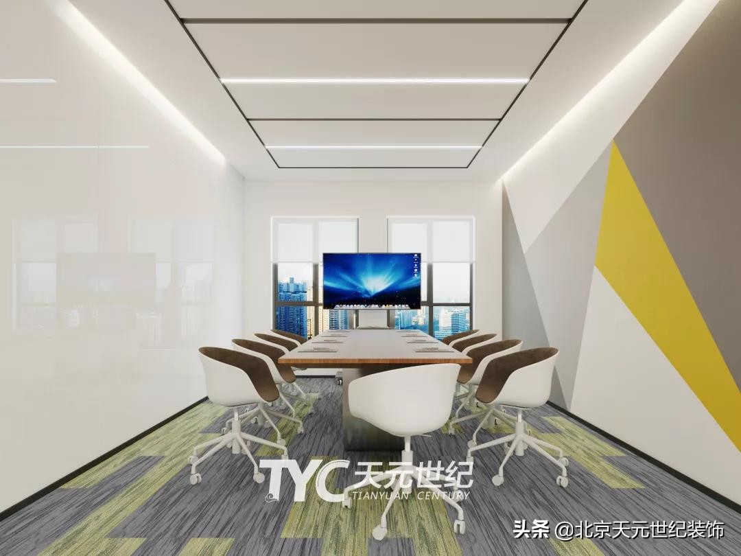 西城国际化办公室装修设计效果,北京现代简约装修设计效果图