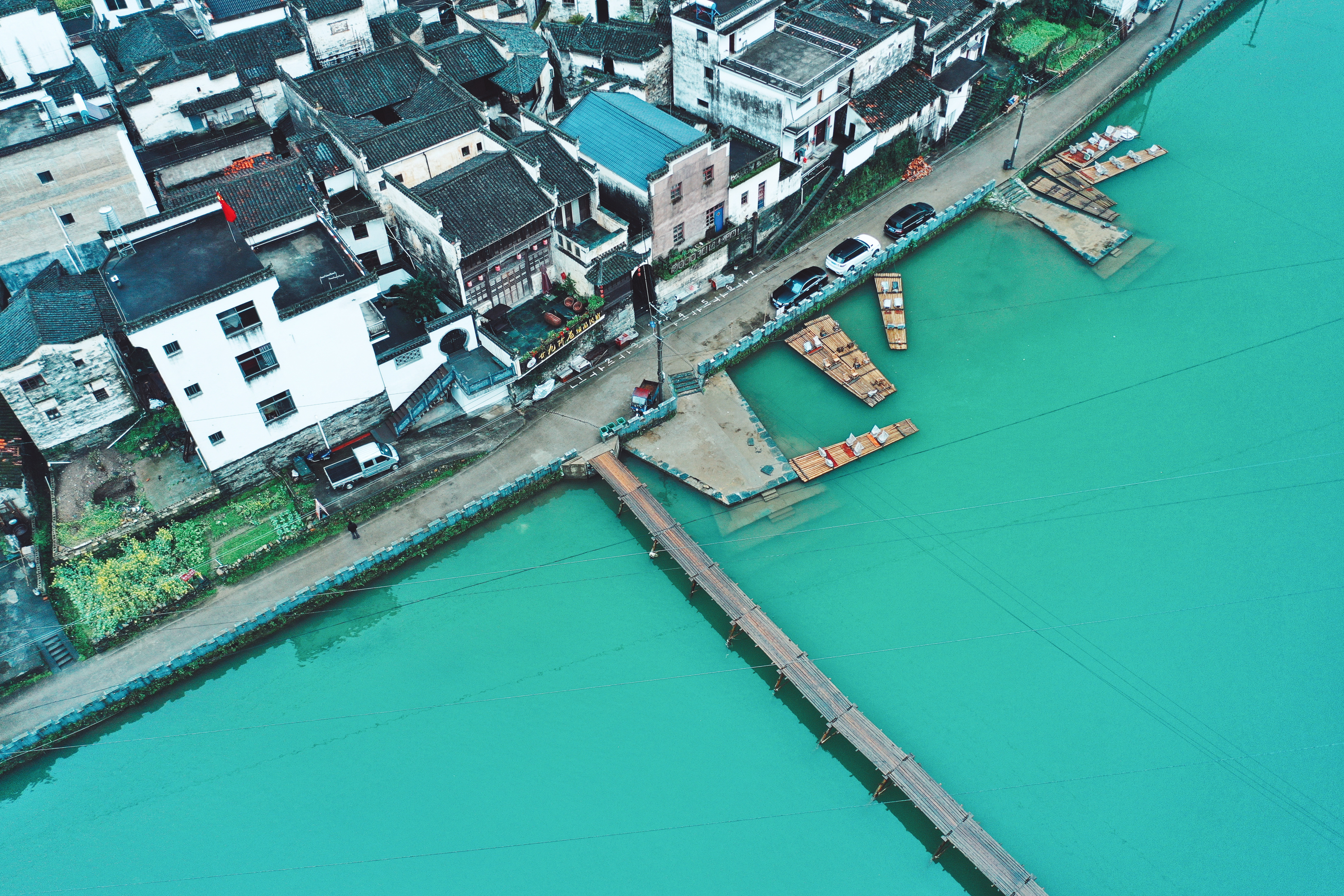 绿水青山的垦殖场