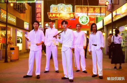 鹿晗模仿古惑仔造型,鹿晗模仿陈浩南