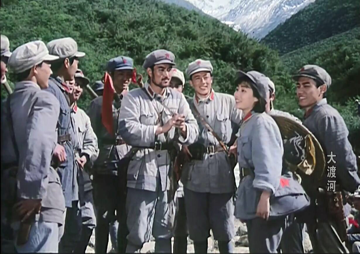 21位50年代电影演员今昔对比,大渡河电影是哪一年拍的