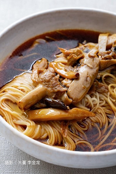 蕈油面做法,兴福寺蕈油面