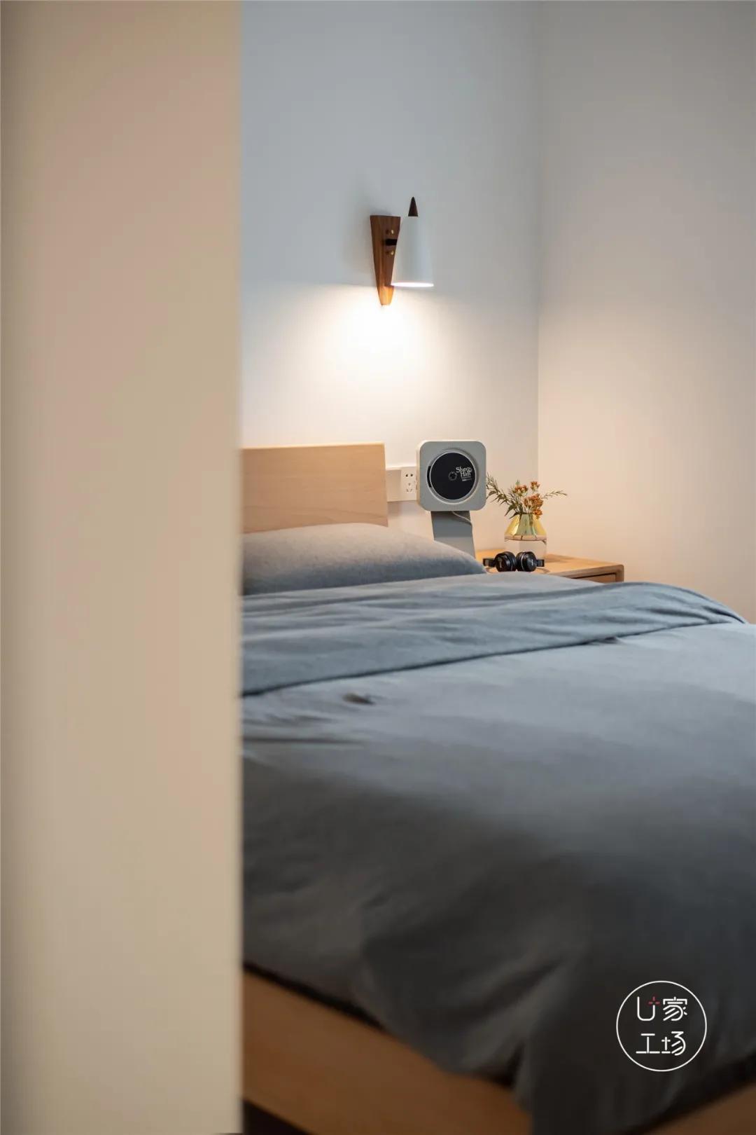 89㎡出租屋“变身”日式极简美宅，无主灯+藤编原木，玩出新花样