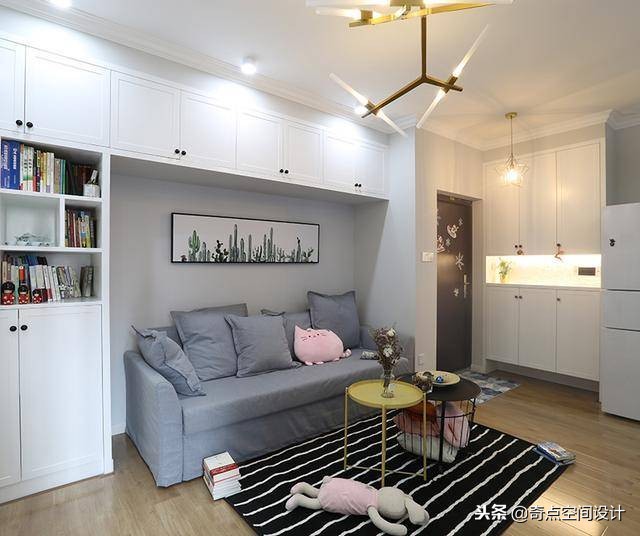 67平米北欧装修风格,46平米全包装修价格