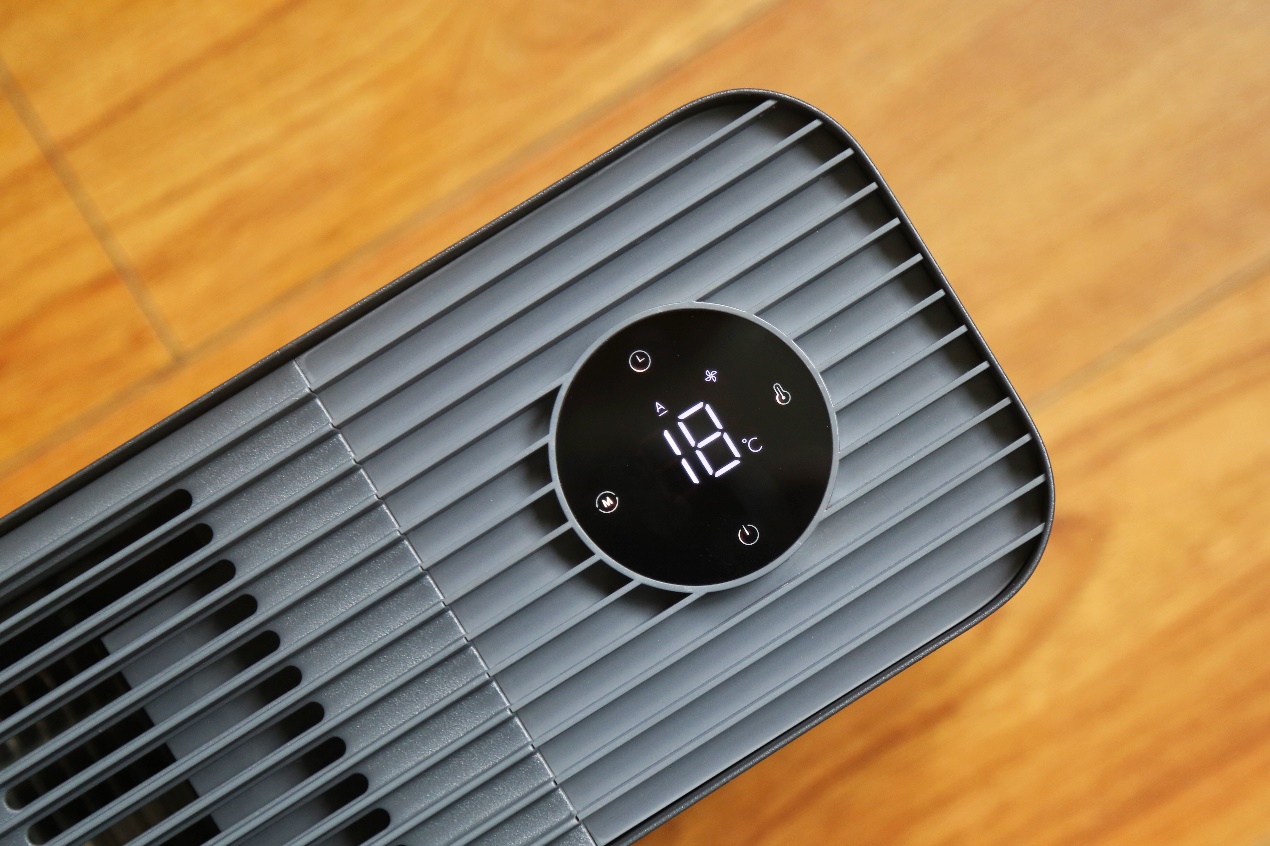 踢脚线智能电暖器,米家石墨烯折叠踢脚线电暖器超薄