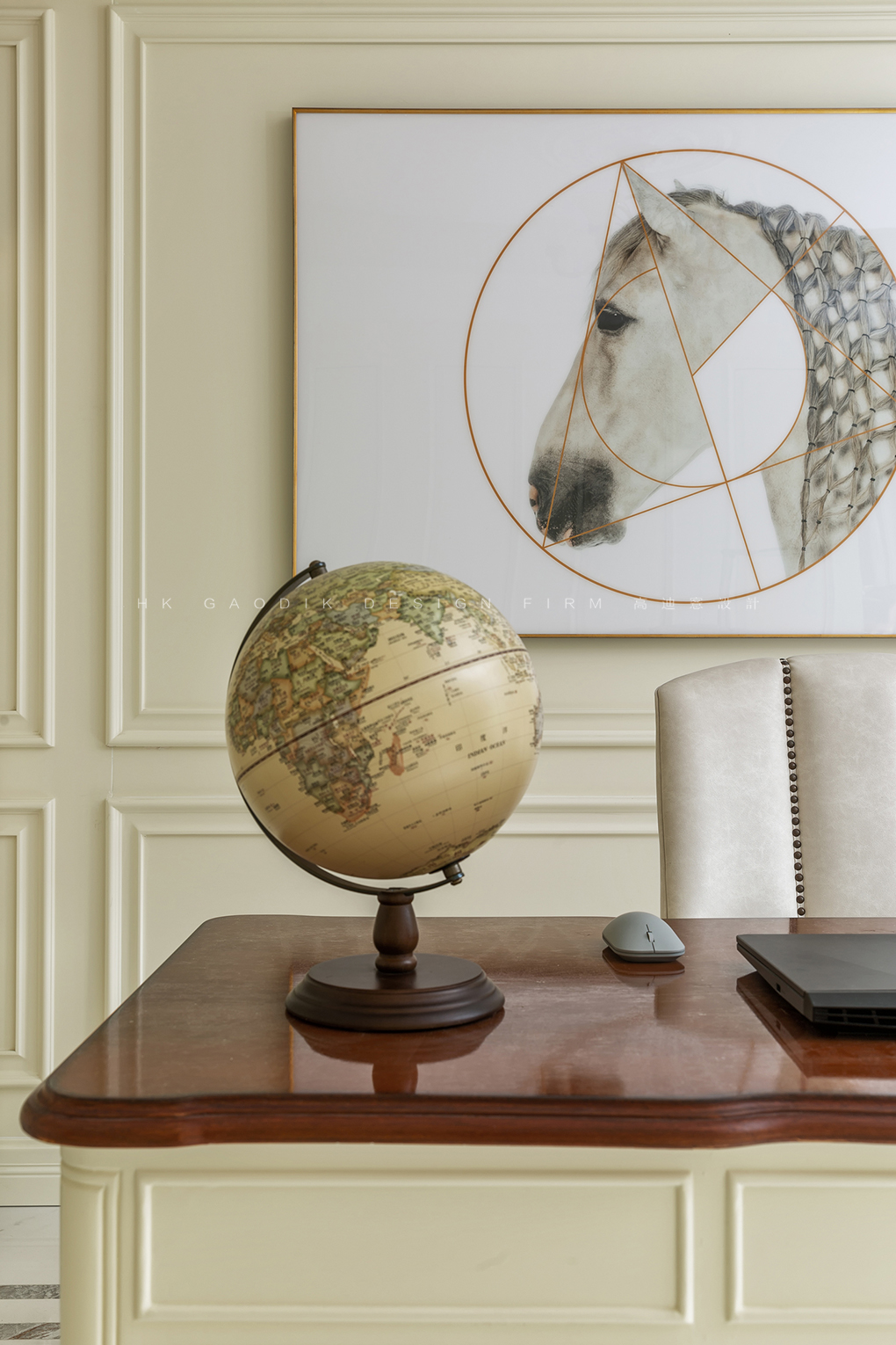 高迪愙实景|护墙板+石膏线,没有软装也超美!