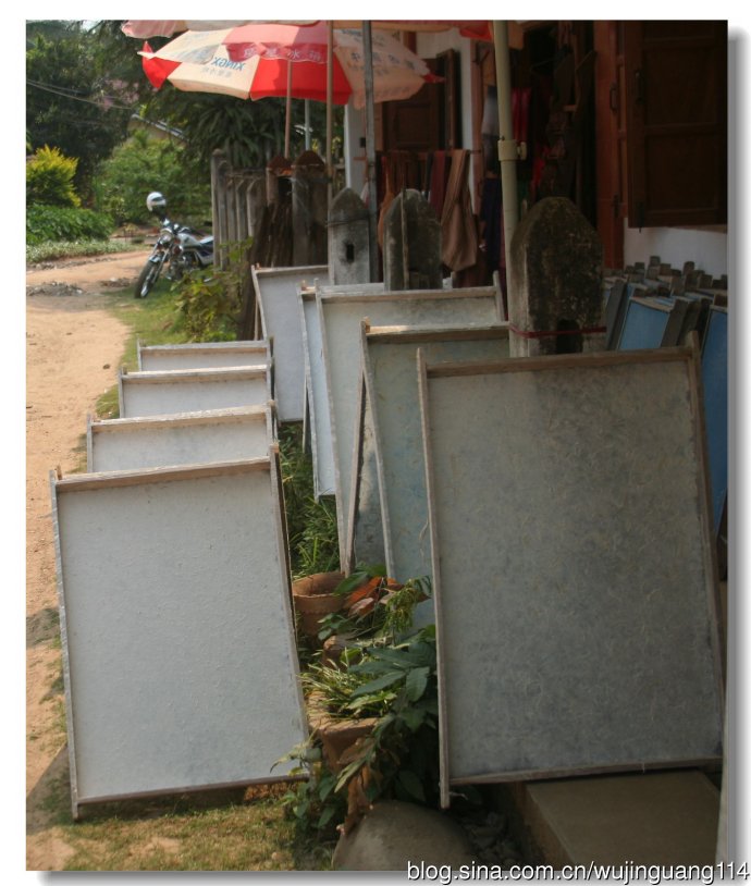 老挝最值得买的纪念品,老挝手工纸工艺品