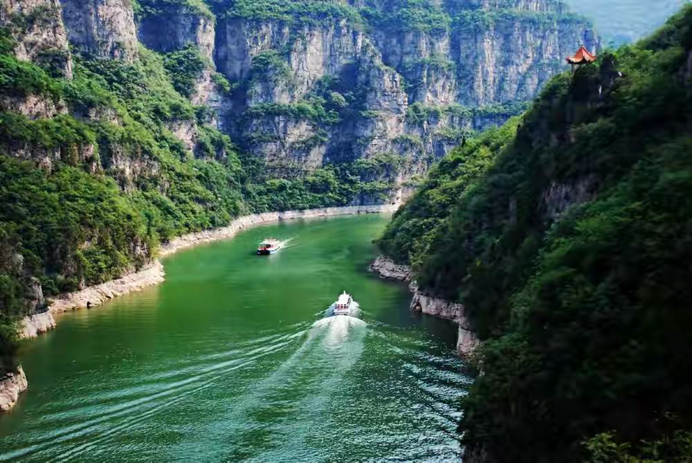 太行之巅欣赏家乡的风光,太行之巅欣赏家乡的美丽风景