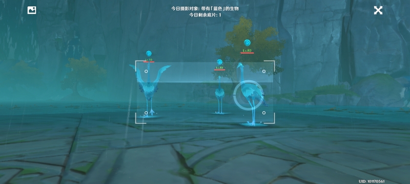 原神五彩蓝色,原神福至五彩位置