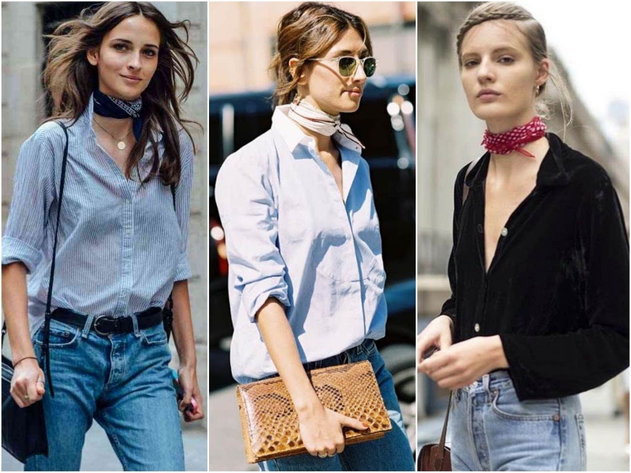 简单又时髦的丝巾系法你学到了吗,十八种丝巾系法教您变美丽