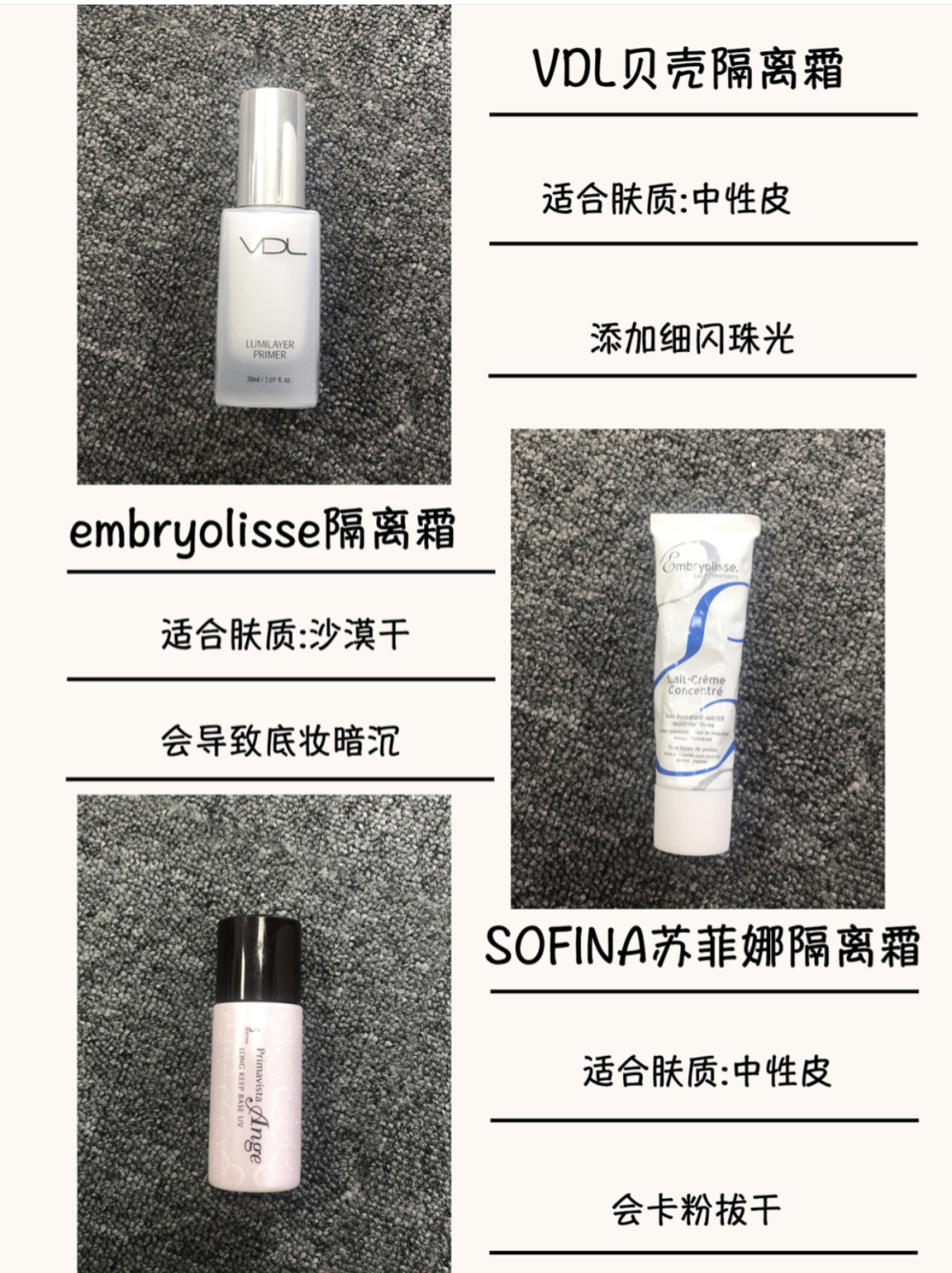 比较好用的网红款隔离,网红隔离测评