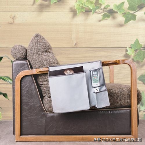 布艺挂兜墙挂式收纳袋欧式,布艺棉麻防水三层挂式收纳袋