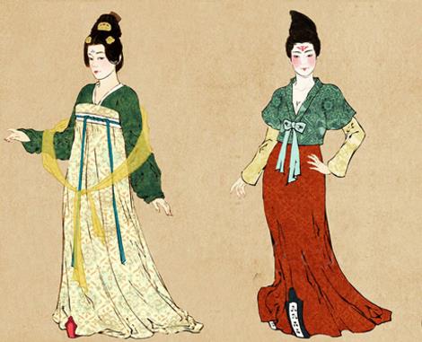 唐朝的女人的服饰和男人的服饰,从唐代女性服饰看唐朝兴盛之路