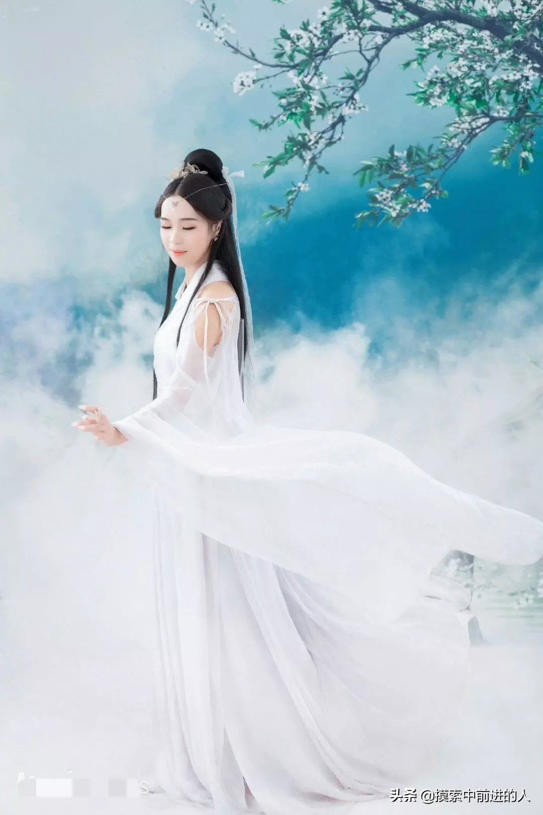 雪，氤氲着你的点点涟漪