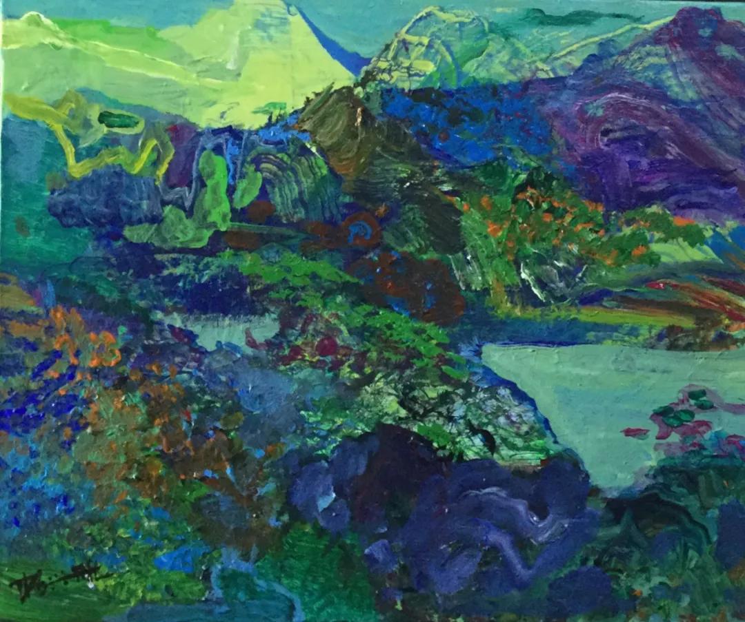 艺术家杨兴雅,画家杨兴雅作品欣赏