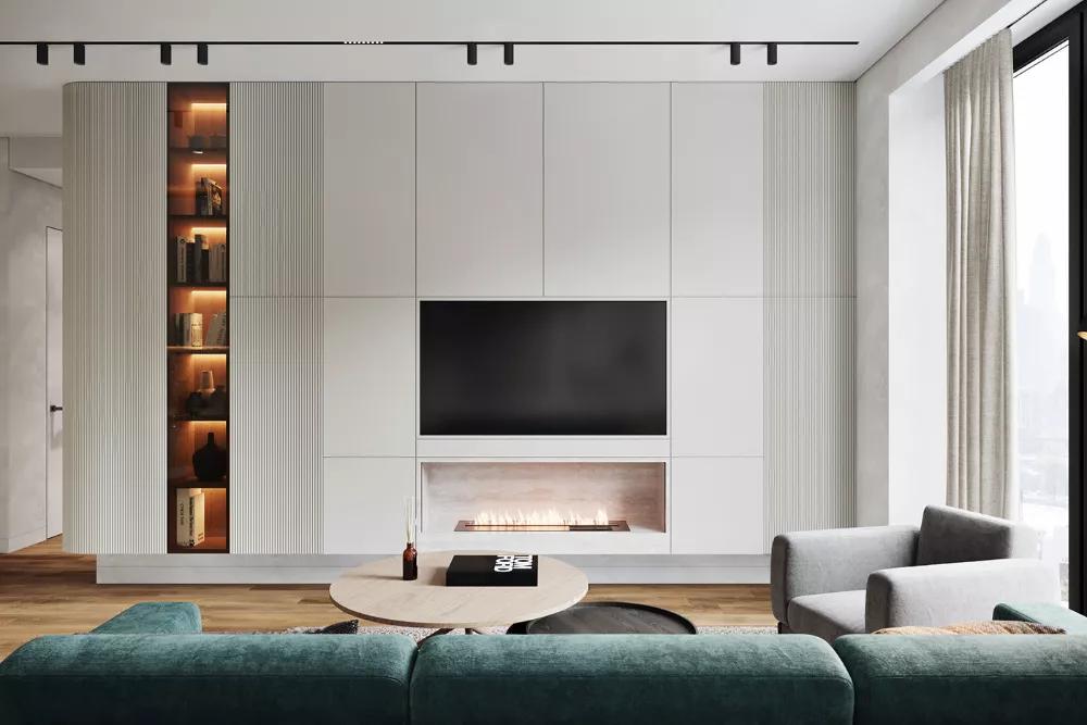 电视柜如何设计方便实用又高端,电视柜怎么布局实用与颜值并存