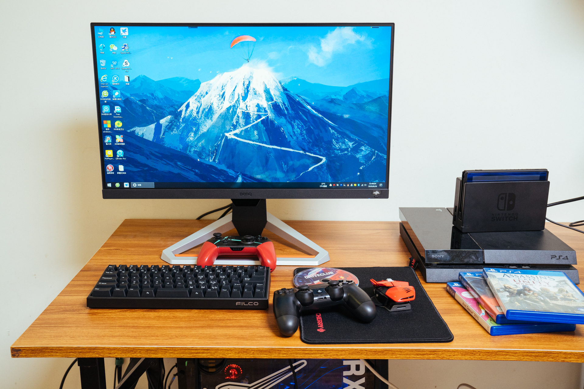 明基ex2510s显示器测评,明基2510显示器调节