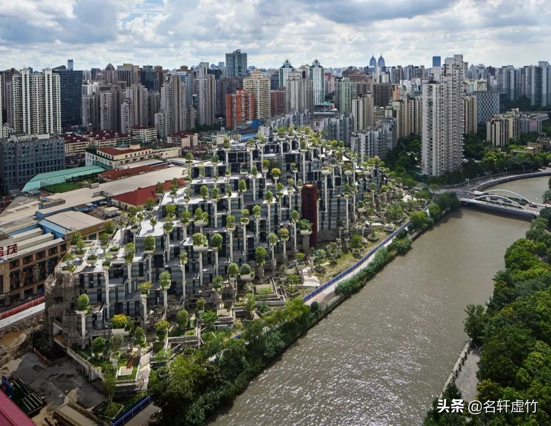 上海苏州河天安千树公园,天安千树苏州河畔空中花园