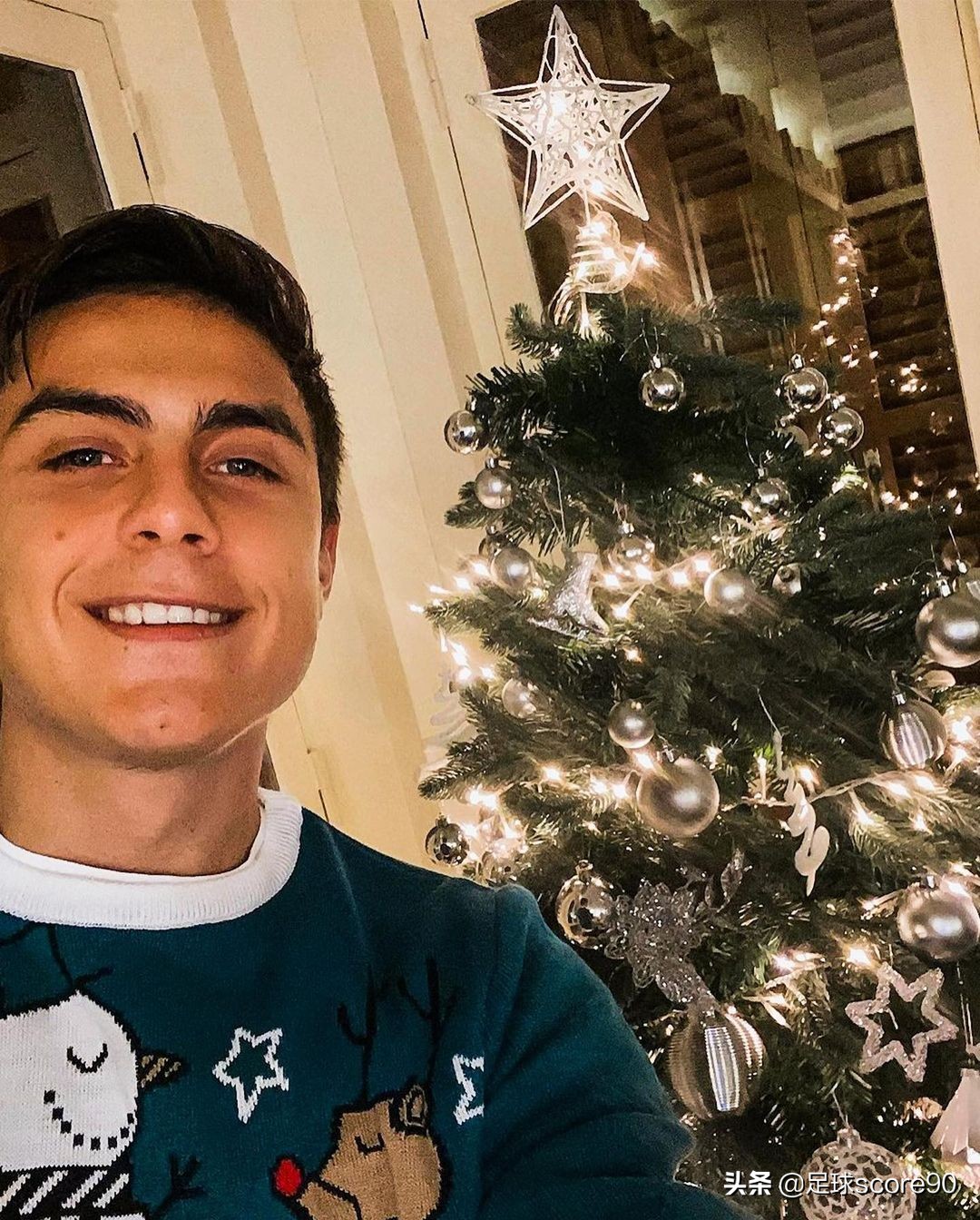 足球明星圣诞照,足球明星们的合照