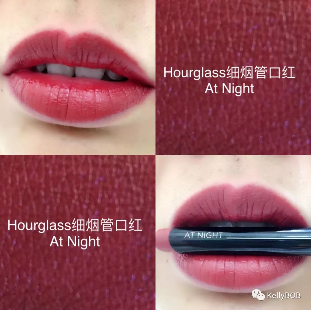 李佳琦推荐的3ce烟管口红,hourglass烟管李佳琦试色