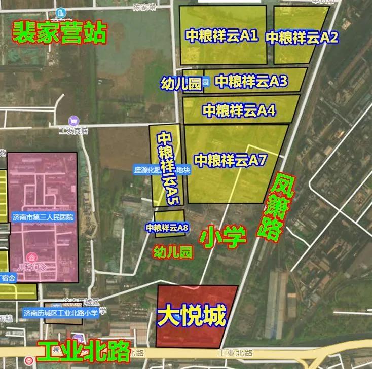 济钢中粮祥云房子地段好吗,济南中粮祥云大悦城开始建了吗