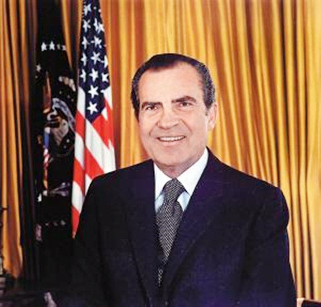 尼克松送给杭州的哪五棵树,尼克松带来的树