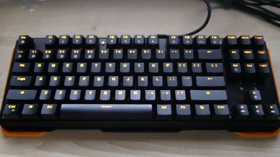 贱驴619s键盘测评,贱驴619s机械键盘红轴