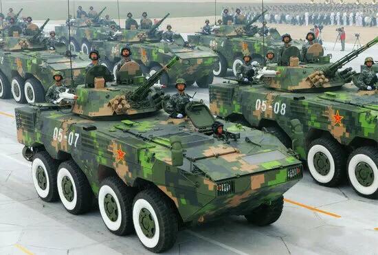 中国新轮式步兵战车,中国轮式步兵战车普及