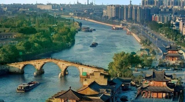 京杭运河四大古城,京杭大运河四大都城
