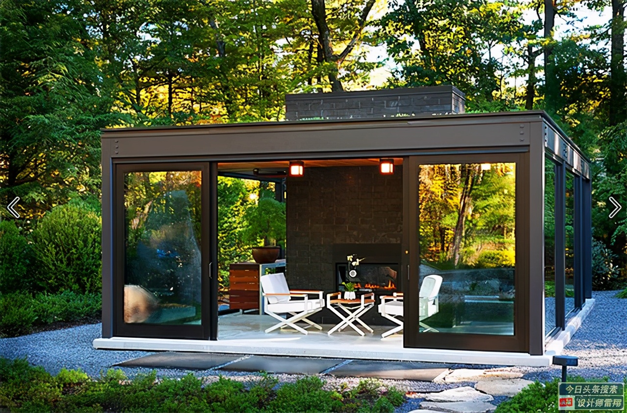 别墅庭院阳光房2023最新款设计,庭院阳光房设计