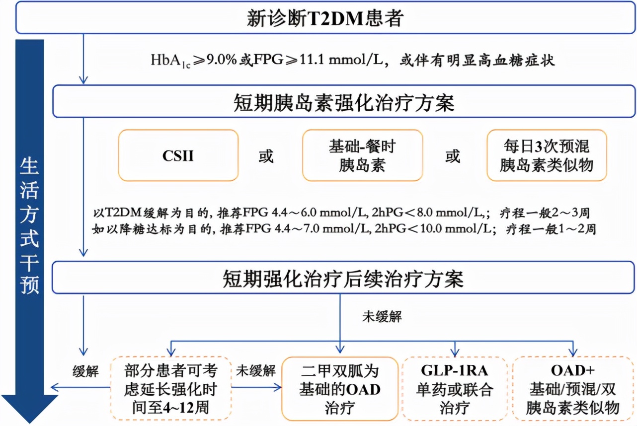 基础胰岛素临床应用专家共识,新发糖尿病胰岛素强化治疗方案