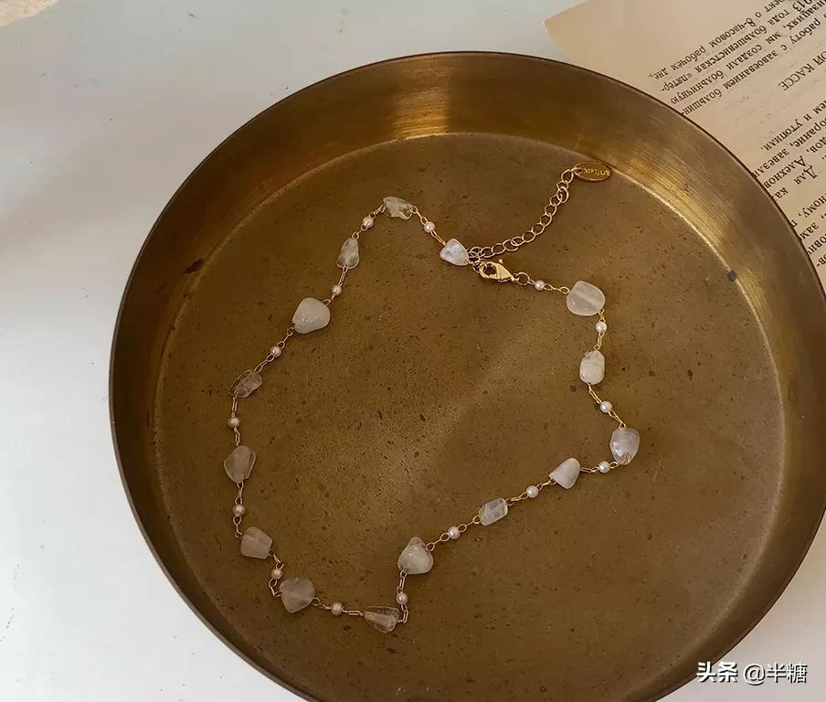 项链耳环戒指轻奢小众高级感正品,首饰小众项链耳环戒指