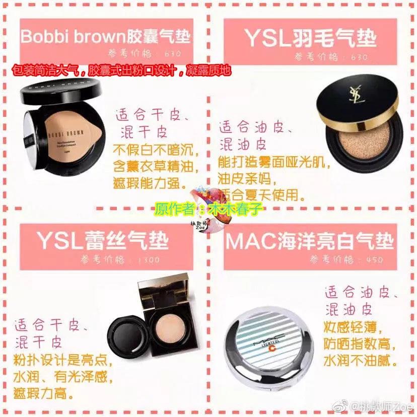 30-40岁平价气垫排行榜前十名,mistine水感柔润气垫适合什么肤质
