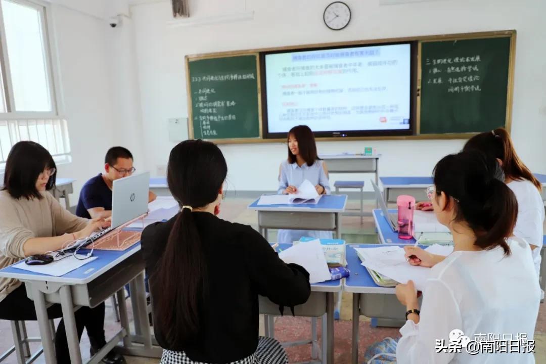 南阳第五完全学校全貌,南阳车站南路完全学校