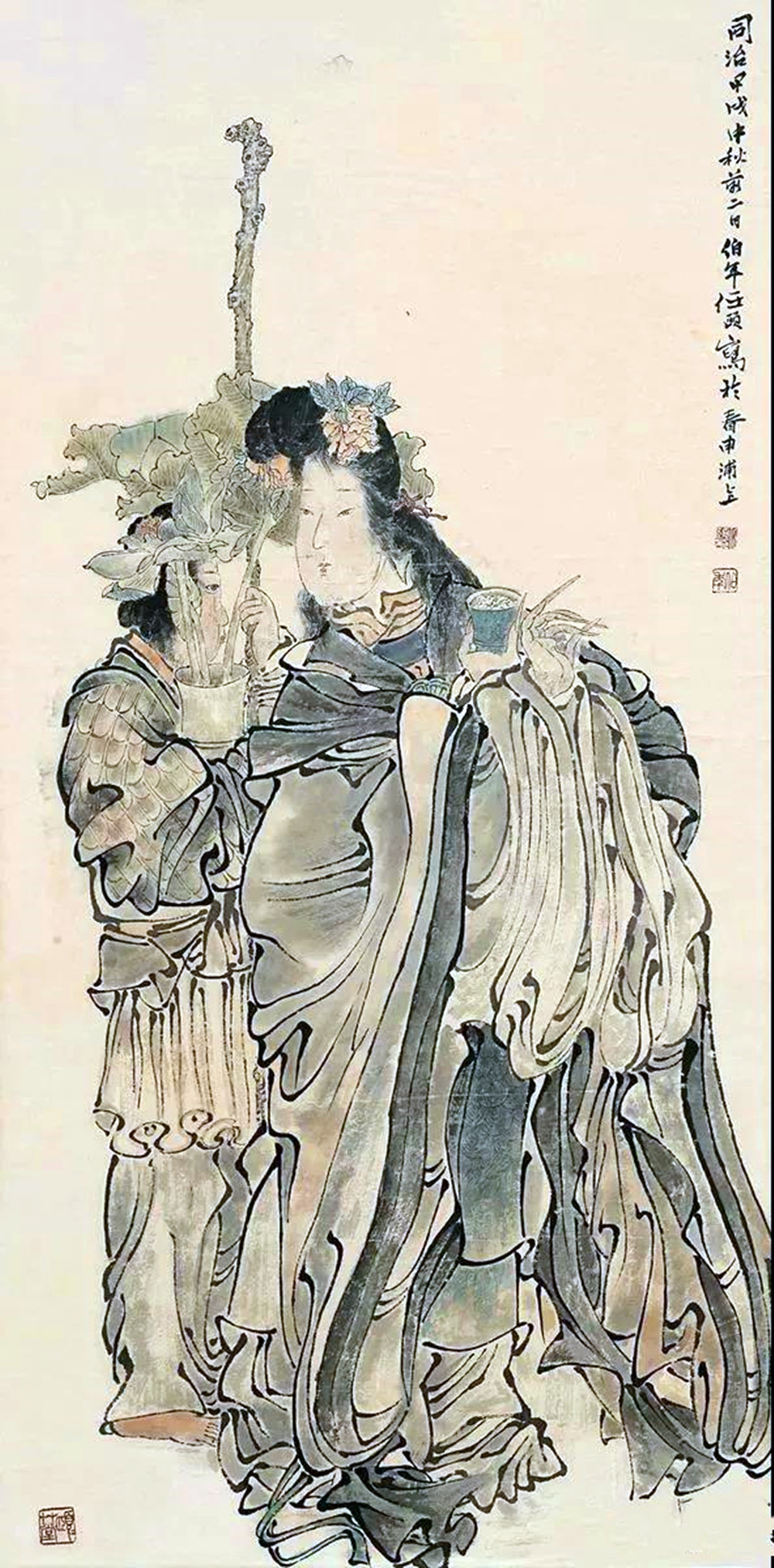 任伯年绘画珍赏 (任伯年笔下的经典人物画高清80幅)
