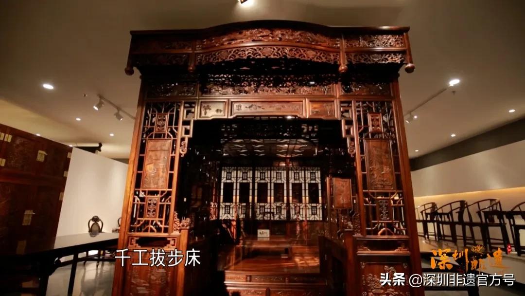 打卡深圳红木家具博物馆,参观红木家具文化展览馆