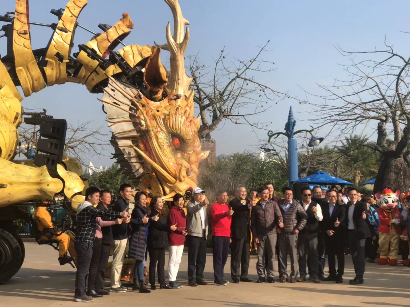 龙马精神华南首演在珠海长隆启动珠海长隆新春亮点多多