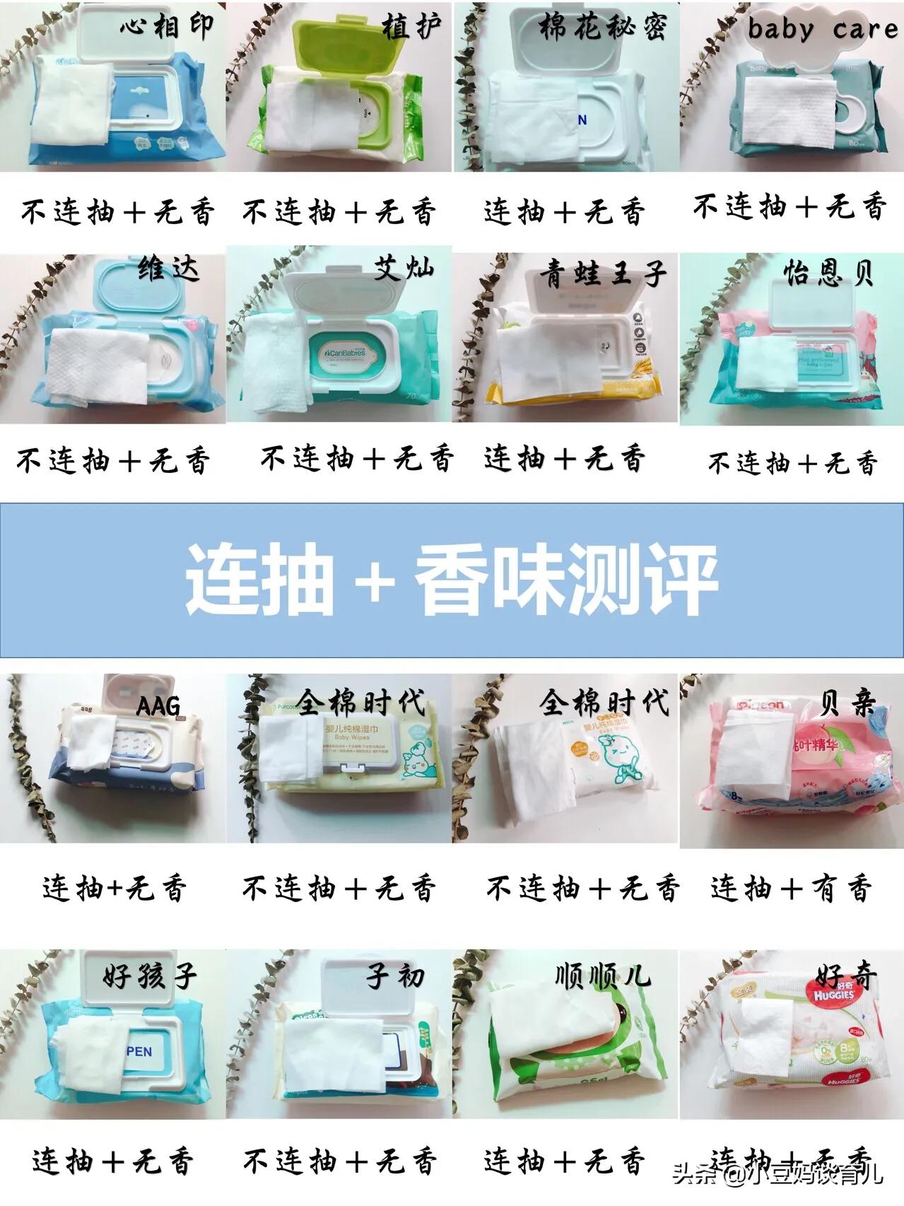 平价好用婴儿手口湿巾测评,宝宝手口湿巾排行榜