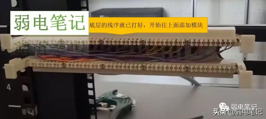 电话配线架线序图解,101配线架和110配线架